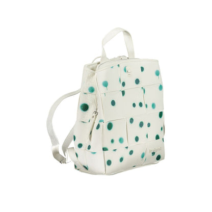 Sac à dos en polyéthylène blanc Desigual