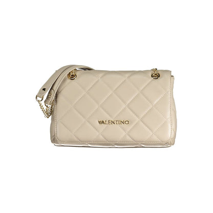 Mario Valentino Beige Polyethylene Handbag by Mario Valentino