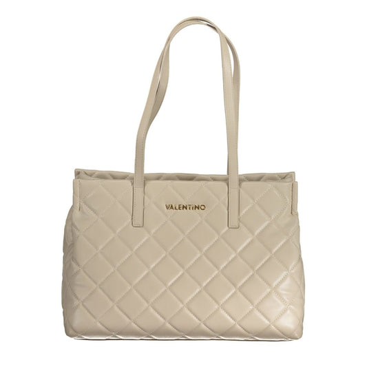 Mario Valentino Beige Polyethylene Handbag by Mario Valentino