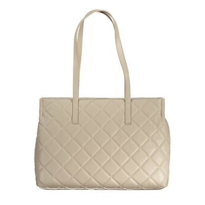 Mario Valentino Beige Polyethylene Handbag by Mario Valentino
