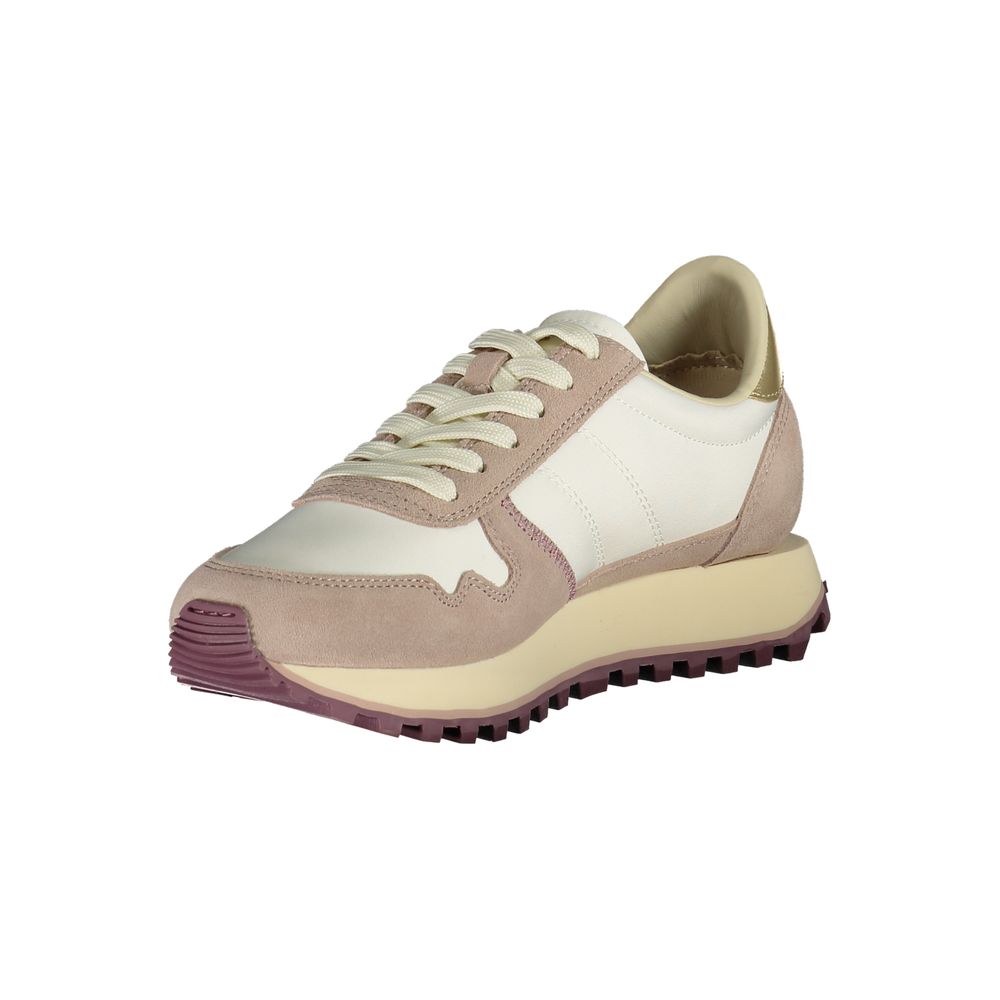Blauer White Polyester Women Sneaker by Blauer