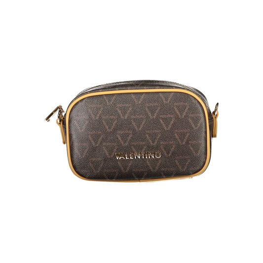 Mario Valentino Brown Polyethylene Handbag by Mario Valentino