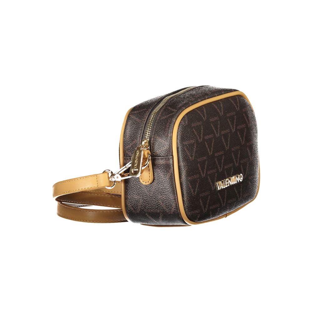 Mario Valentino Brown Polyethylene Handbag by Mario Valentino