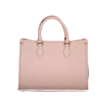 Mario Valentino Pink Polyethylene Handbag by Mario Valentino