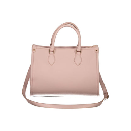 Mario Valentino Pink Polyethylene Handbag by Mario Valentino