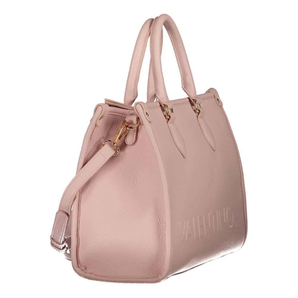 Mario Valentino Pink Polyethylene Handbag by Mario Valentino