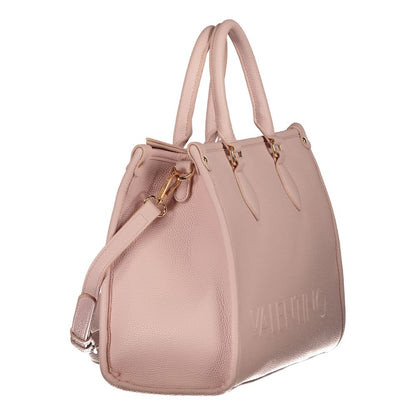 Mario Valentino Pink Polyethylene Handbag by Mario Valentino