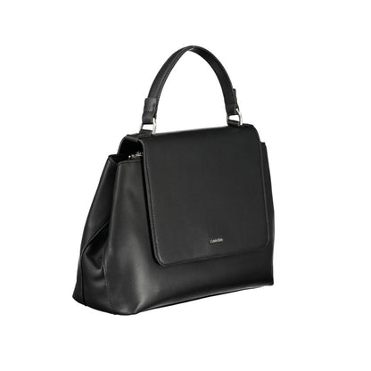 Sac à main en polyester noir Calvin Klein