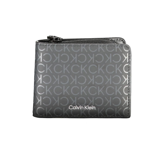 Portefeuille Calvin Klein en polyester noir