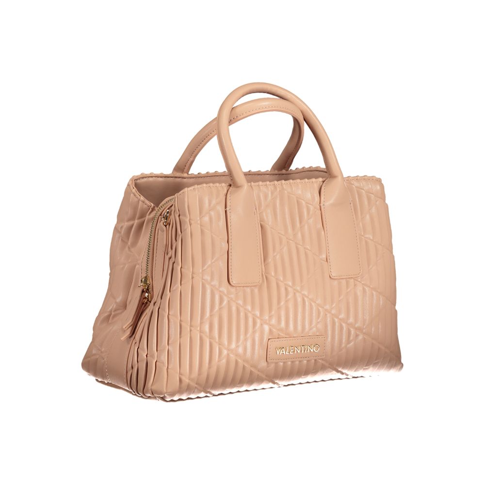 Mario Valentino Pink Polyethylene Handbag by Mario Valentino