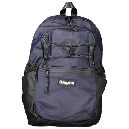 Sac à dos pour hommes en polyester bleu Blauer