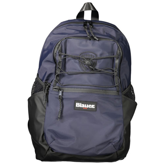 Sac à dos pour hommes en polyester bleu Blauer