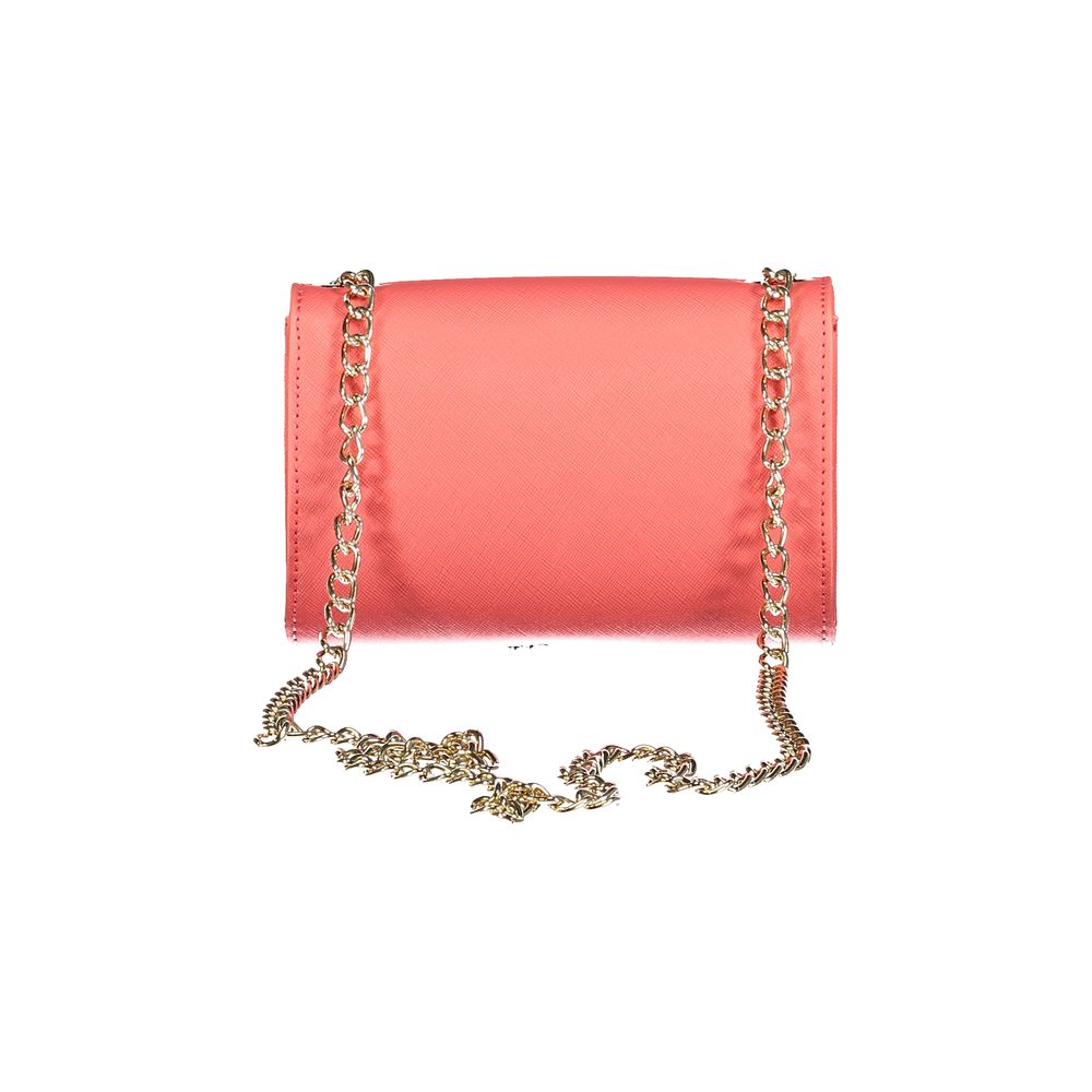 Mario Valentino Pink Polyethylene Handbag by Mario Valentino