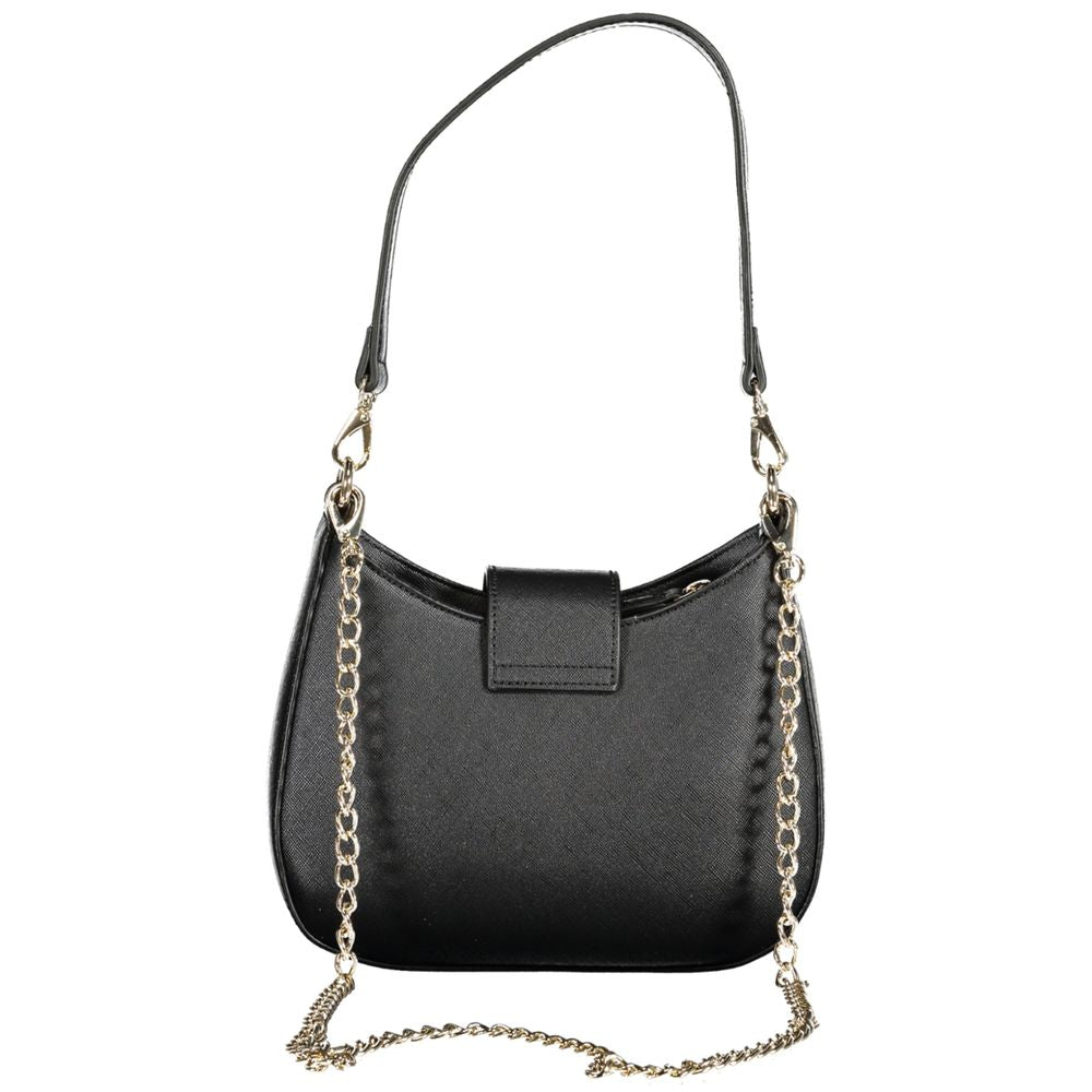 Mario Valentino Black Polyethylene Women Handbag by Mario Valentino