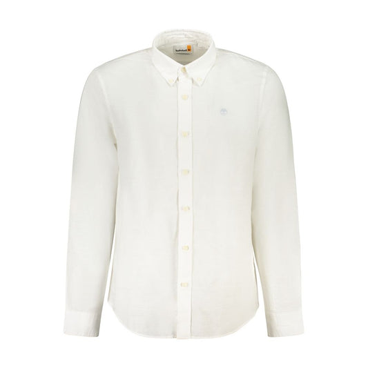 Timberland White Cotton Shirt by Timberland