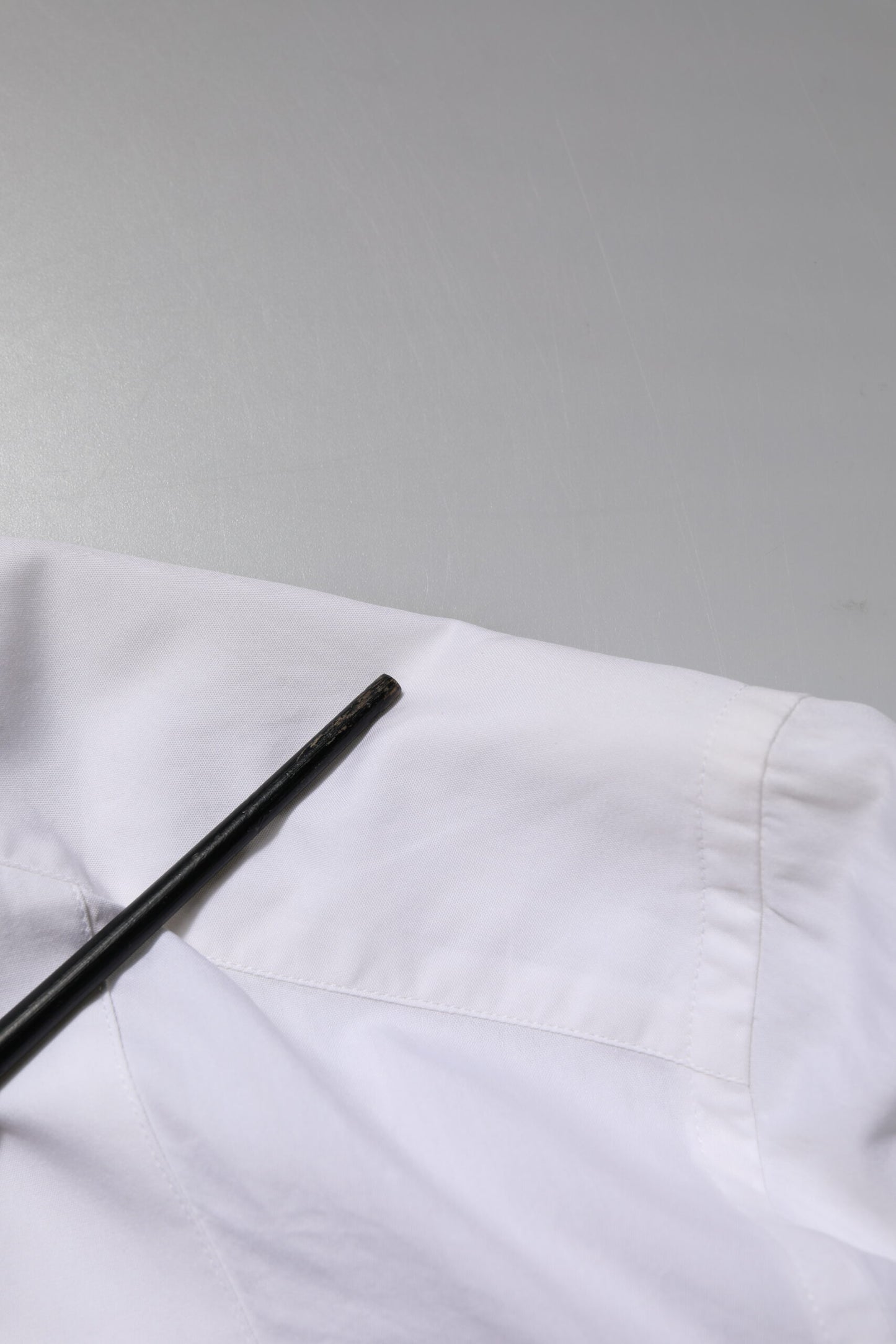 Dolce & Gabbana White GOLD Cotton Poplin Dress Formal Shirt by Dolce & Gabbana