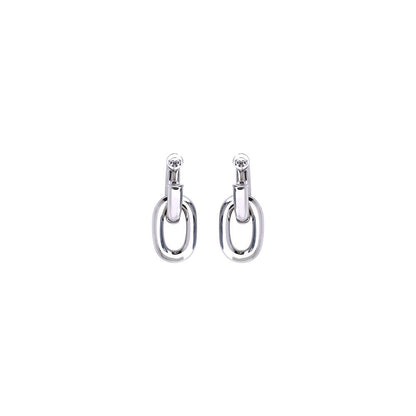 Boucles d'oreilles Rabanne Double XL Link