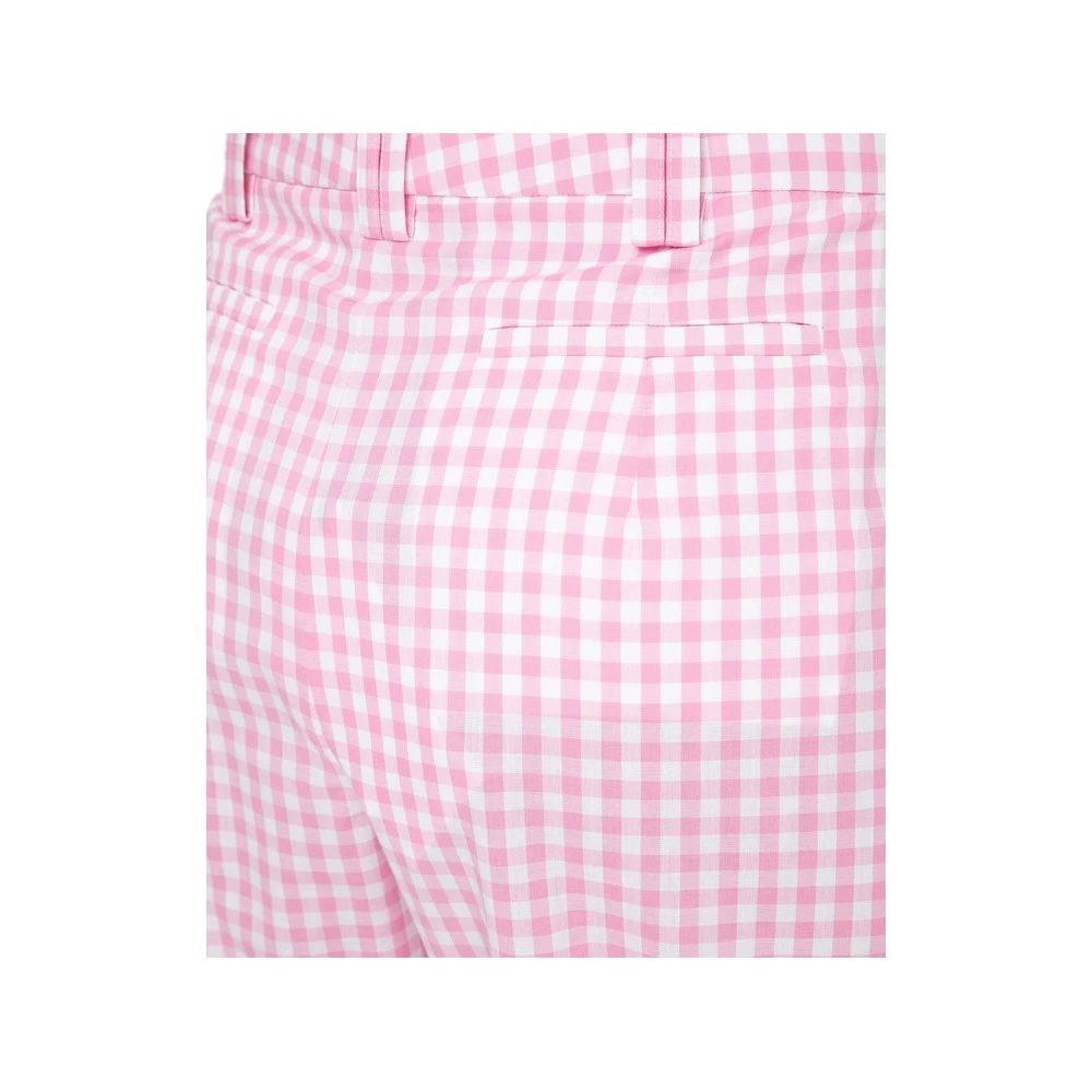 Balmain Pink Cotton Jeans & Pant by Balmain