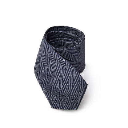Cravates et nœud papillon en soie bleue Jil Sander