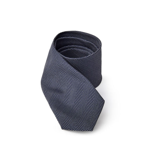 Cravates et nœud papillon en soie bleue Jil Sander