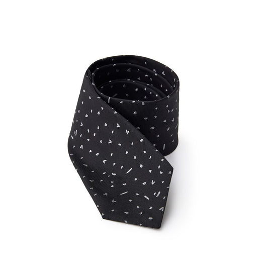 Cravates et nœud papillon en soie noire Jil Sander