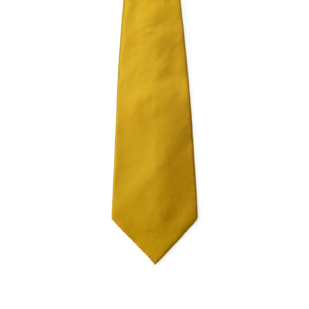 Cravates et nœud papillon en soie jaune Dolce &amp; Gabbana