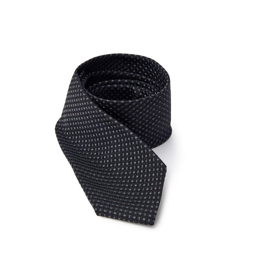 Cravates et nœud papillon en soie noire Jil Sander