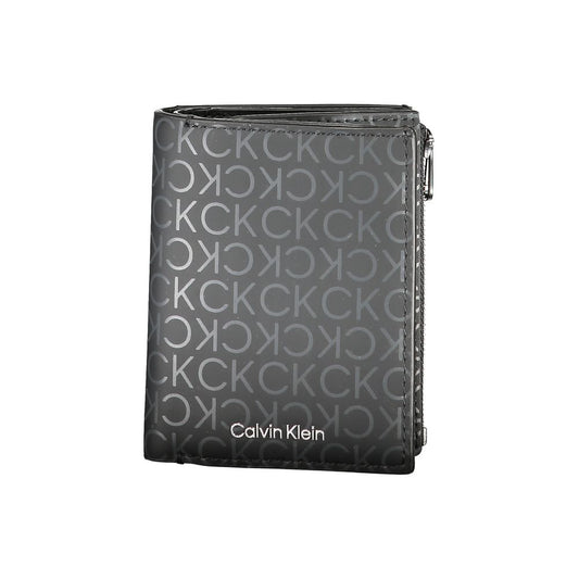 Portefeuille Calvin Klein en polyester noir