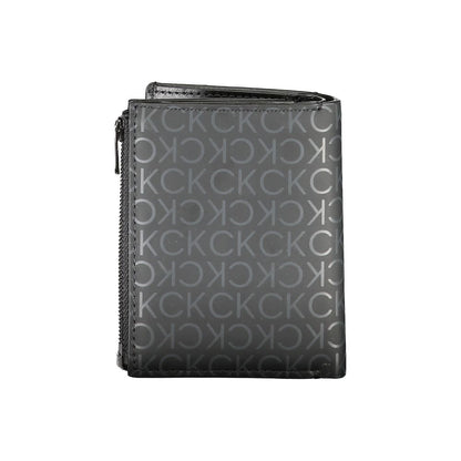 Portefeuille Calvin Klein en polyester noir