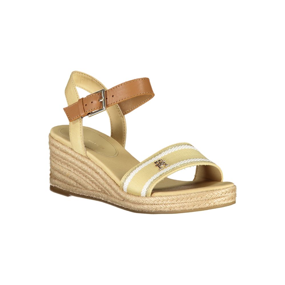 Tommy Hilfiger Beige Polyester Sandal by Tommy Hilfiger