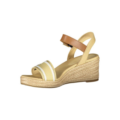 Tommy Hilfiger Beige Polyester Sandal by Tommy Hilfiger