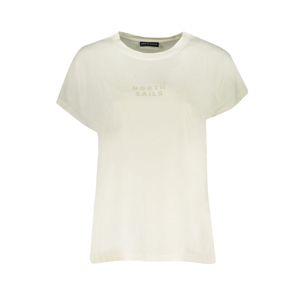 North Sails White Cotton Tops & T-Shirt by North Sails