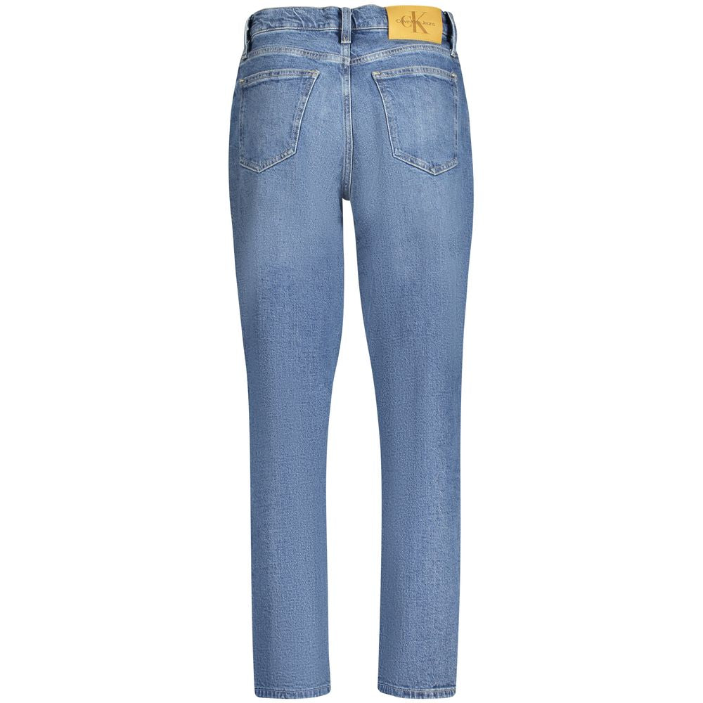Calvin Klein Blue Cotton Jeans & Pant by Calvin Klein