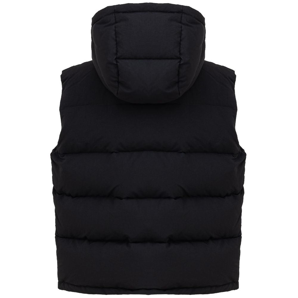Dolce &amp; Gabbana Black Polyester Sleveless Jacket