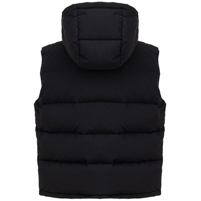 Dolce &amp; Gabbana Black Polyester Sleveless Jacket