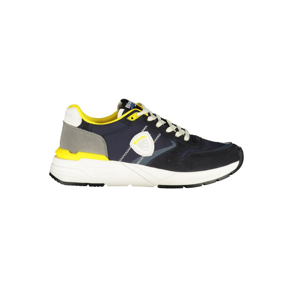 Blauer Blue Polyester Men Sneaker by Blauer