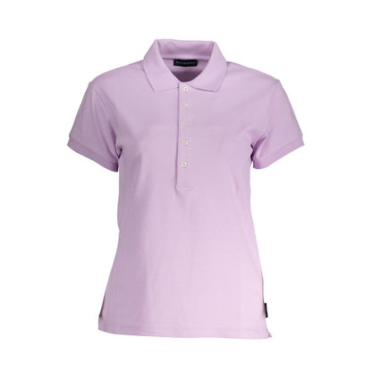 North Sails Pink Cotton Women Polo Shirt by North Sails