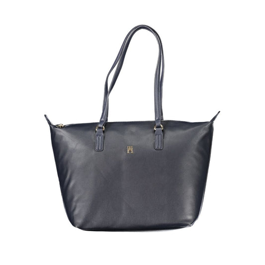 Tommy Hilfiger Blue Polyester Handbag by Tommy Hilfiger