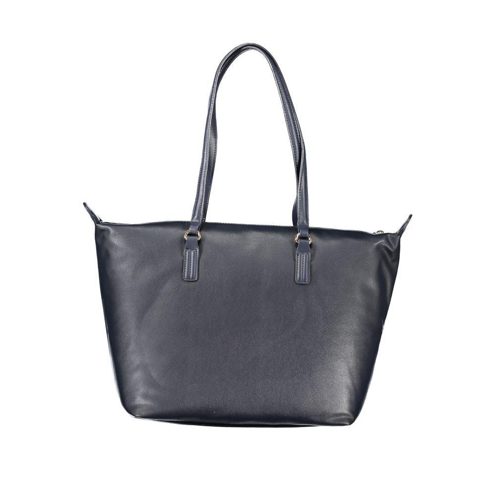 Tommy Hilfiger Blue Polyester Handbag by Tommy Hilfiger