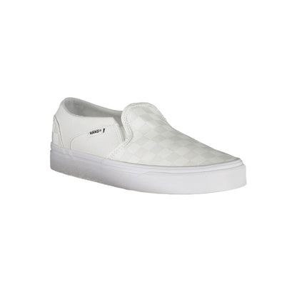 Vans White Polyester Sneaker by Vans