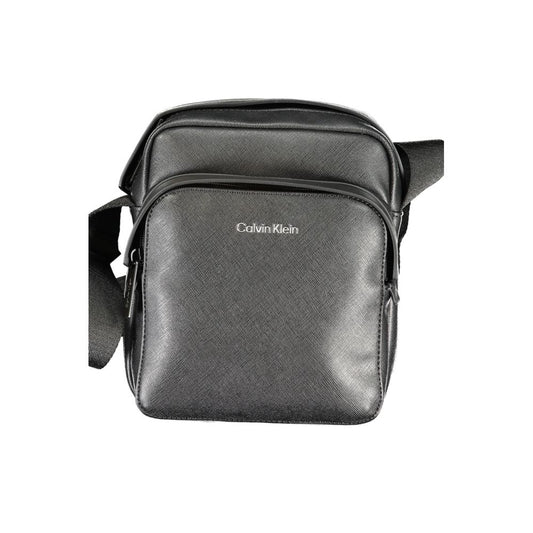 Sac à bandoulière en polyester noir Calvin Klein