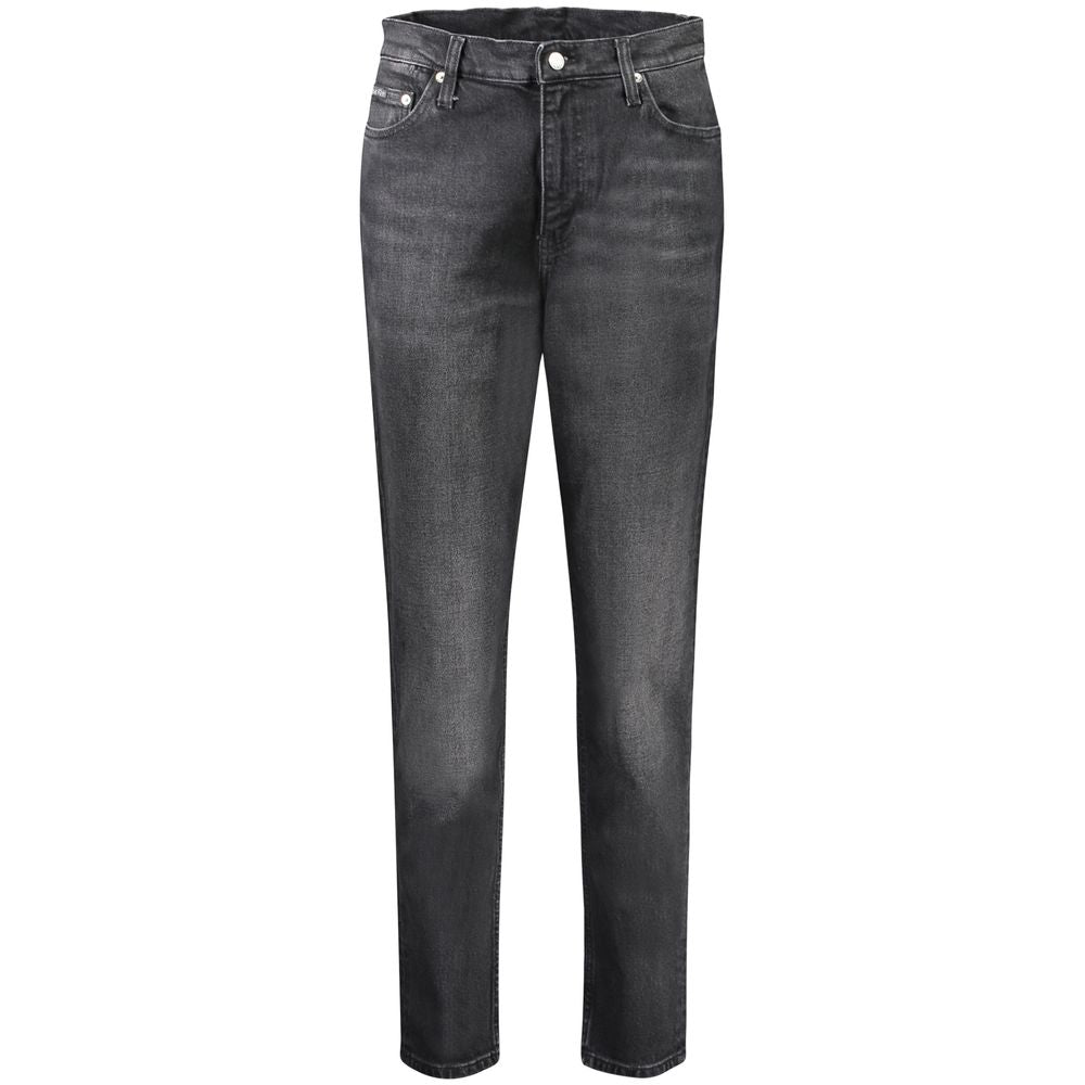 Calvin Klein Black Cotton Women Jeans by Calvin Klein
