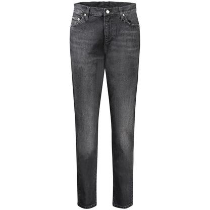 Calvin Klein Black Cotton Women Jeans by Calvin Klein