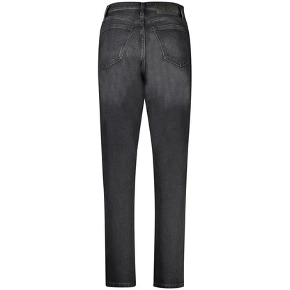 Calvin Klein Black Cotton Women Jeans by Calvin Klein