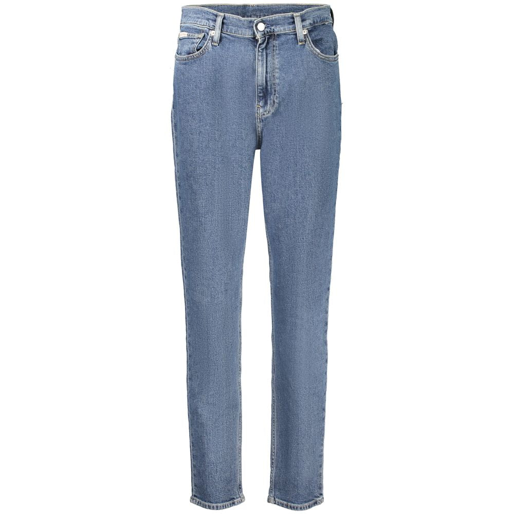 Calvin Klein Blue Cotton Women Jeans by Calvin Klein