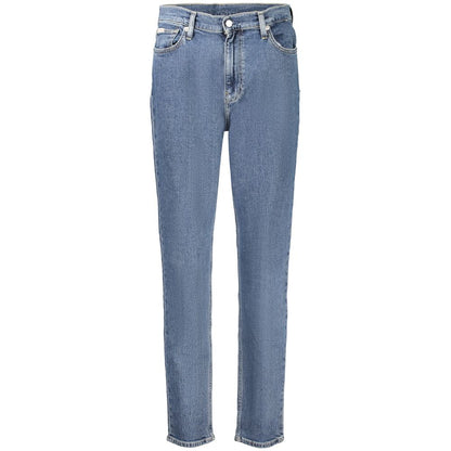 Calvin Klein Blue Cotton Women Jeans by Calvin Klein