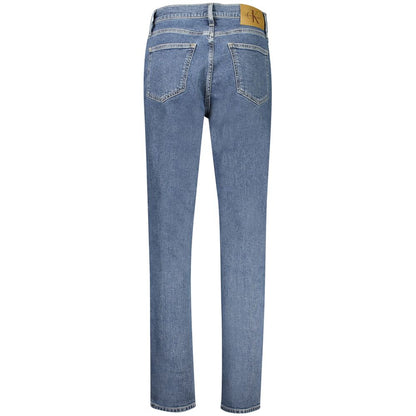 Calvin Klein Blue Cotton Women Jeans by Calvin Klein
