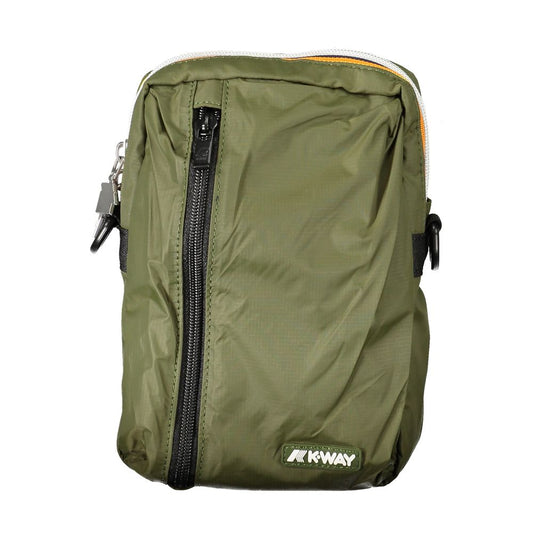 Sac bandoulière K-WAY en polyamide vert