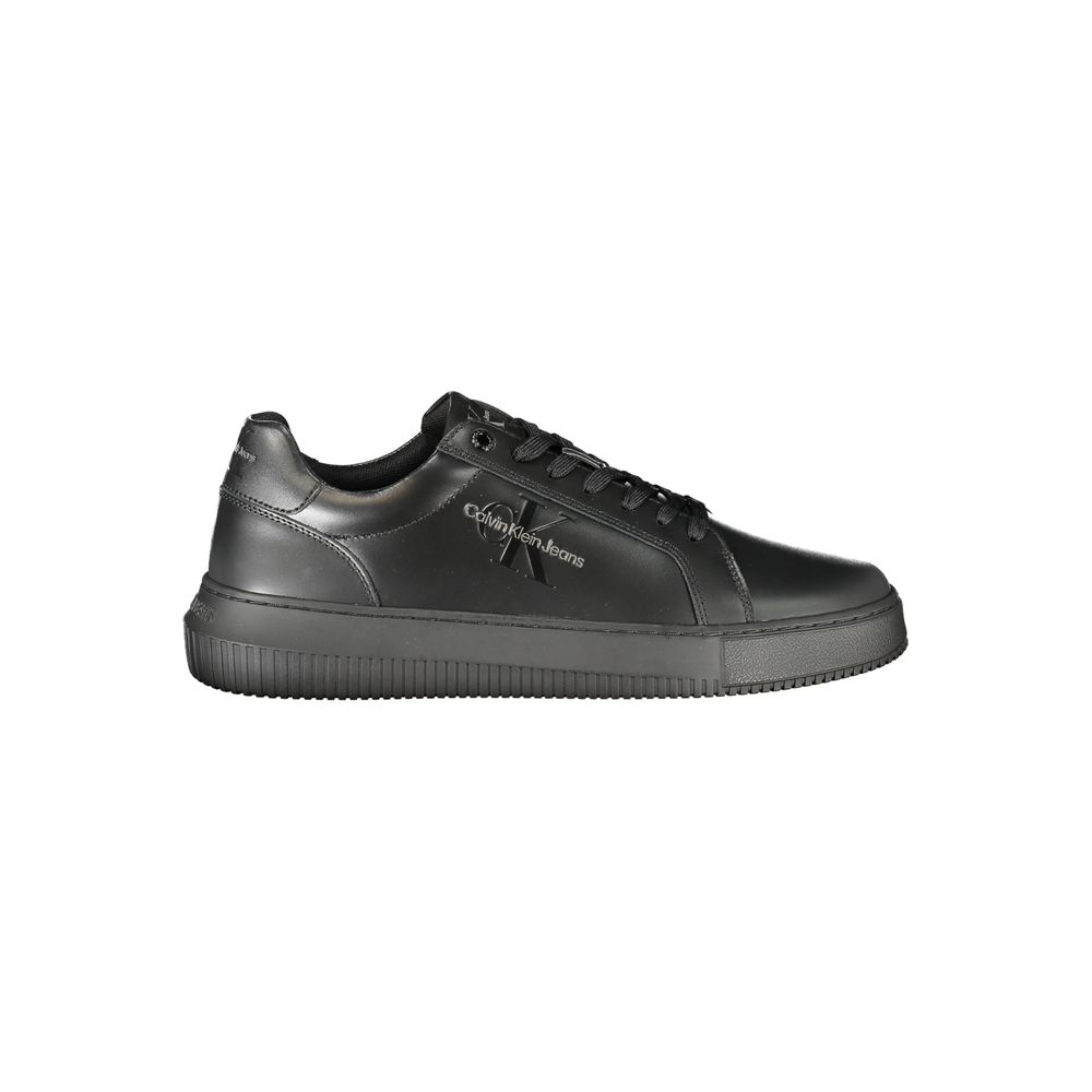 Calvin Klein Black Polyester Sneaker by Calvin Klein