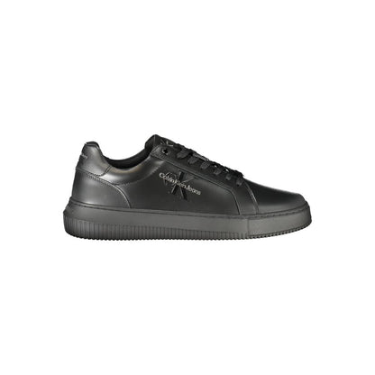 Calvin Klein Black Polyester Sneaker by Calvin Klein